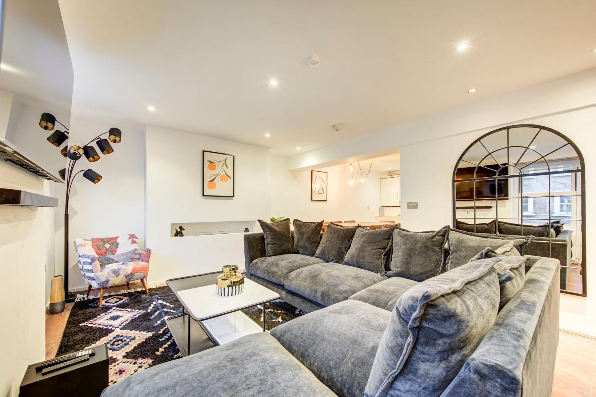Prime Location Marylebone 4 Bed Designer Flat Apartment London Bagian luar foto